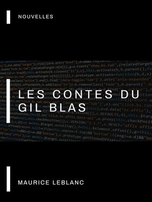 cover image of Les Contes du Gil Blas
